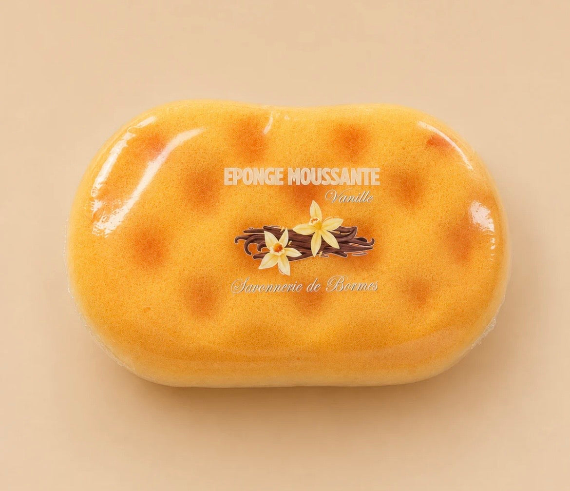 Éponge lavante moussante réutilisable jusqu’à 50 fois