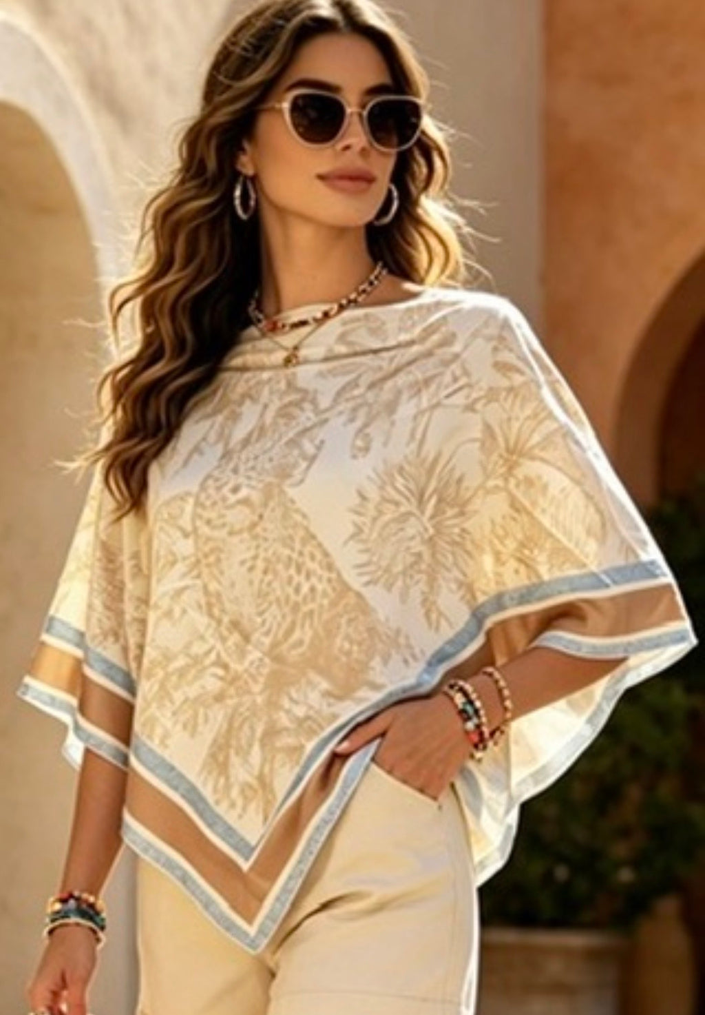Top foulard ultra chic