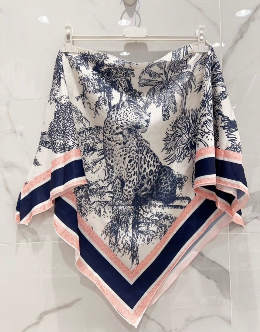 Top foulard ultra chic