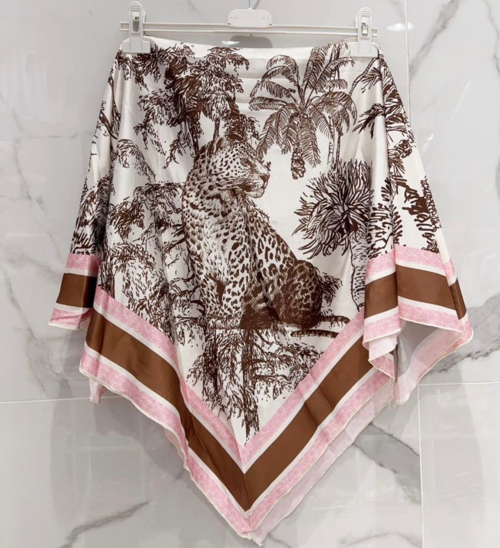 Top foulard ultra chic