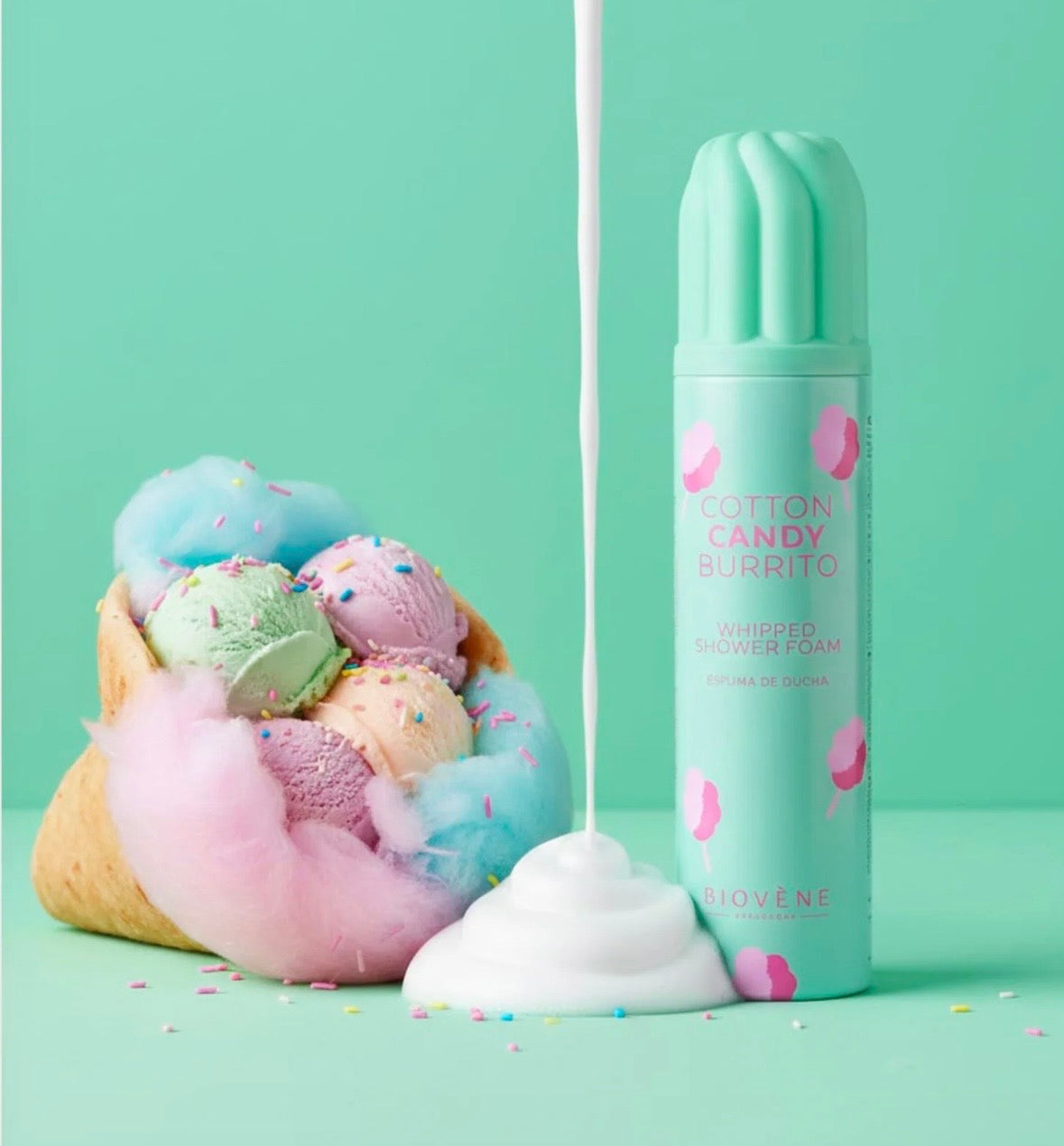 Mousse chantilly lavante candy