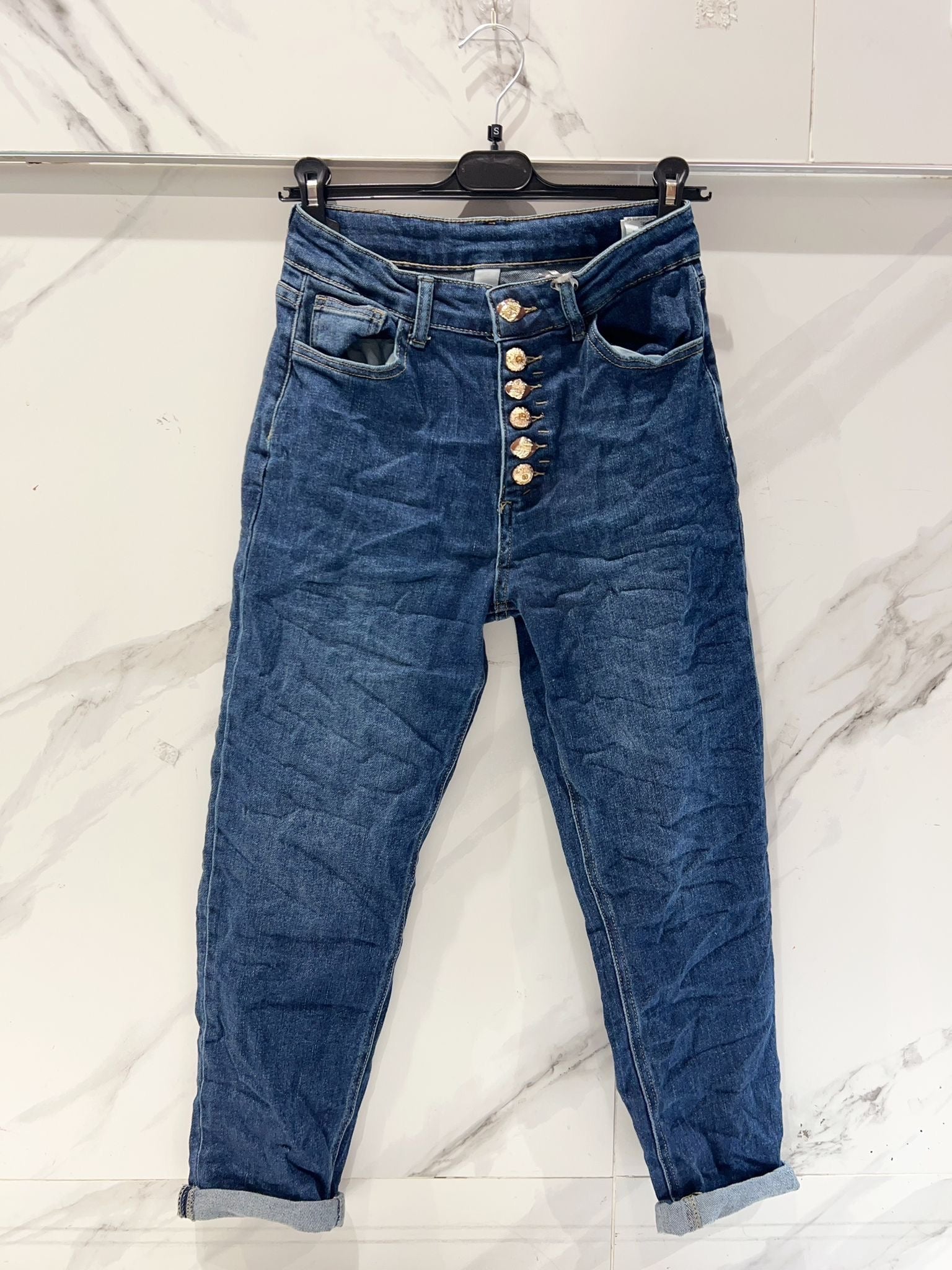 Jean tendance boutons