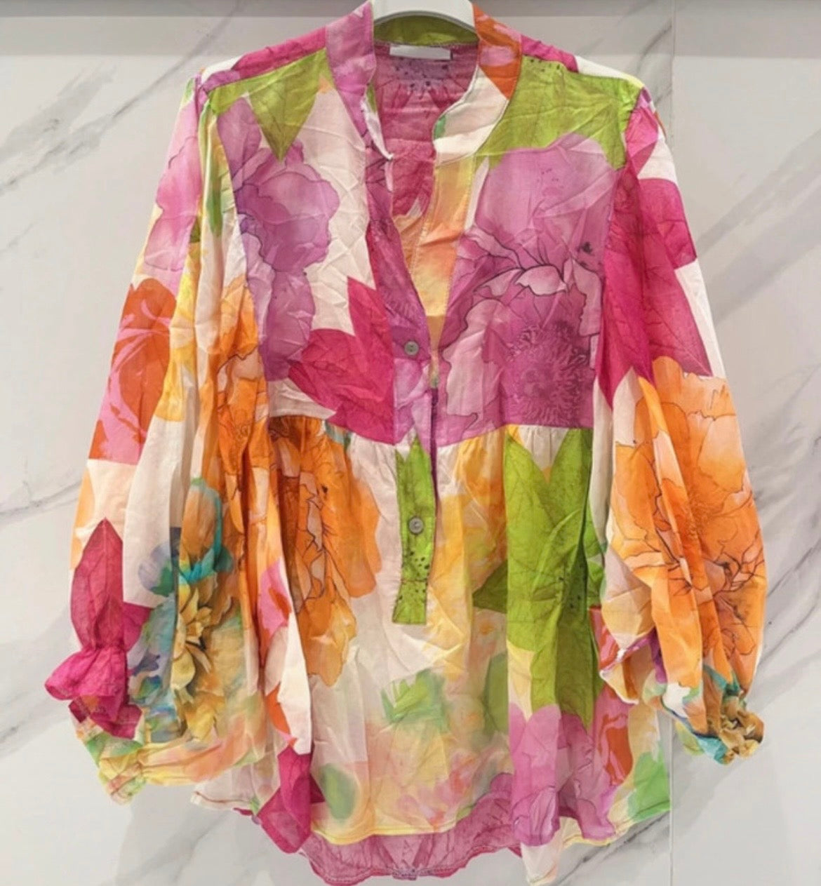 Tunique multicolore