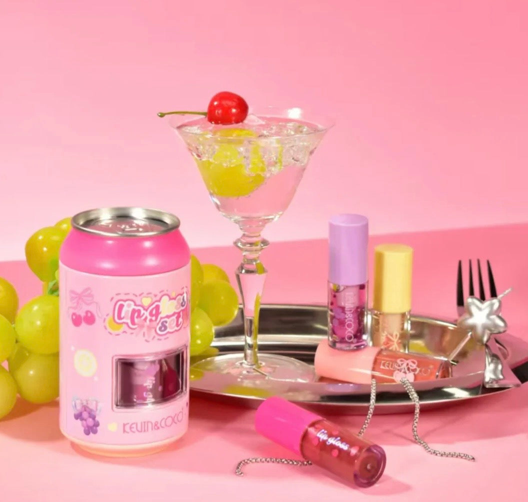 Canette 4 gloss fruités